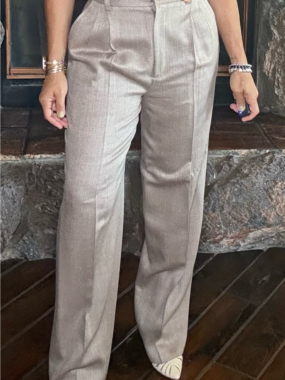 Morgan Taylor women  Two-Piece Suit in Taupe - Picture 10 of 13